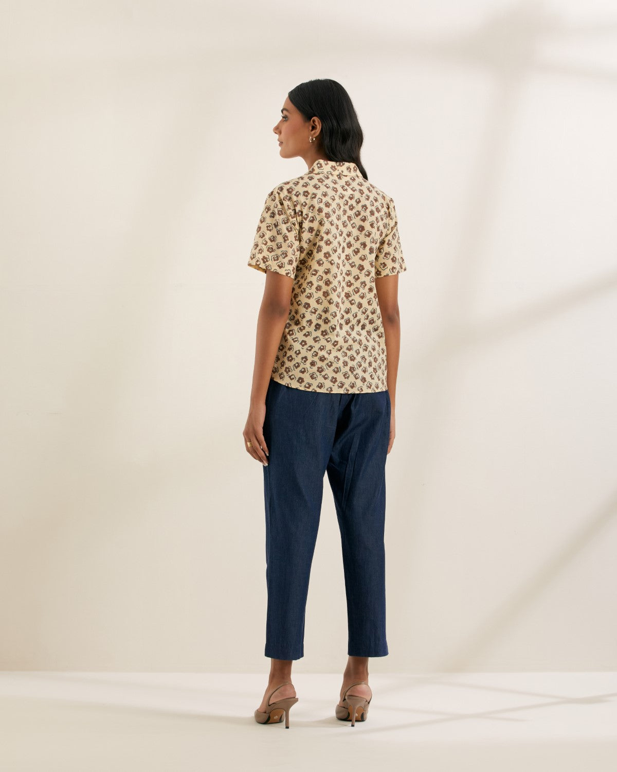 Coco beans pleated top
