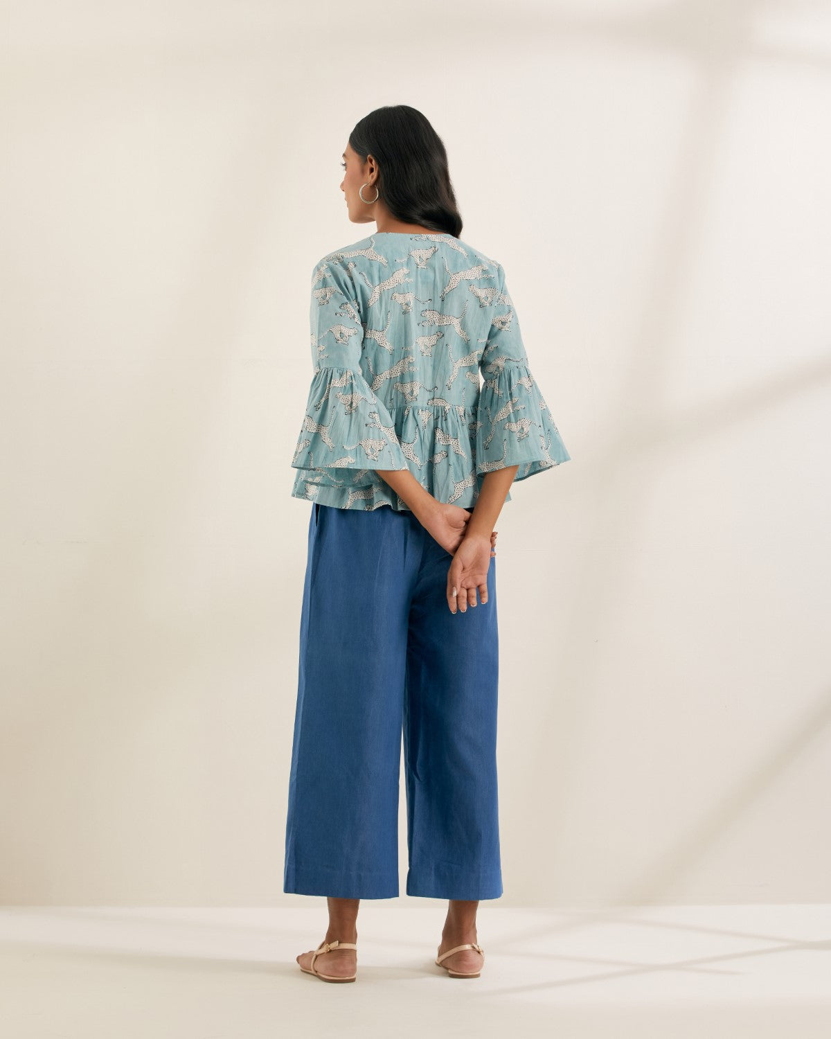 Flying Cutie- Gathered top