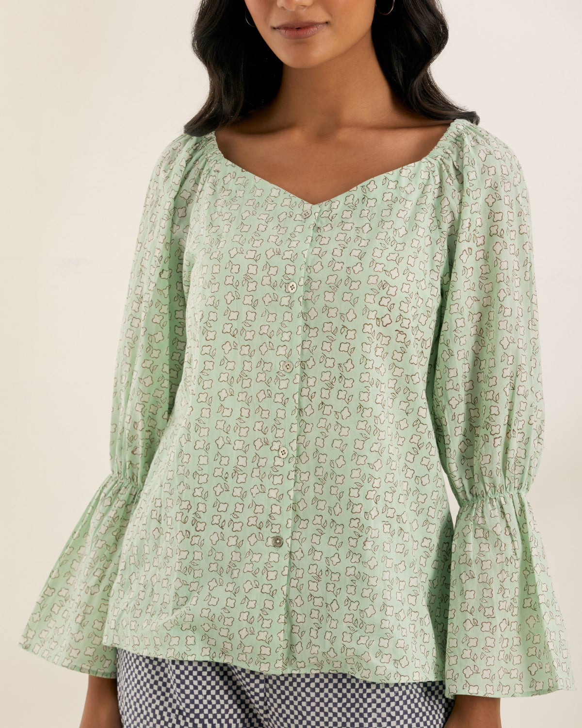 Marvellous Minty Blouse