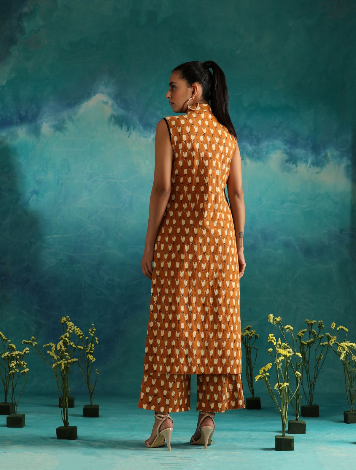 Salted caramel kurta set