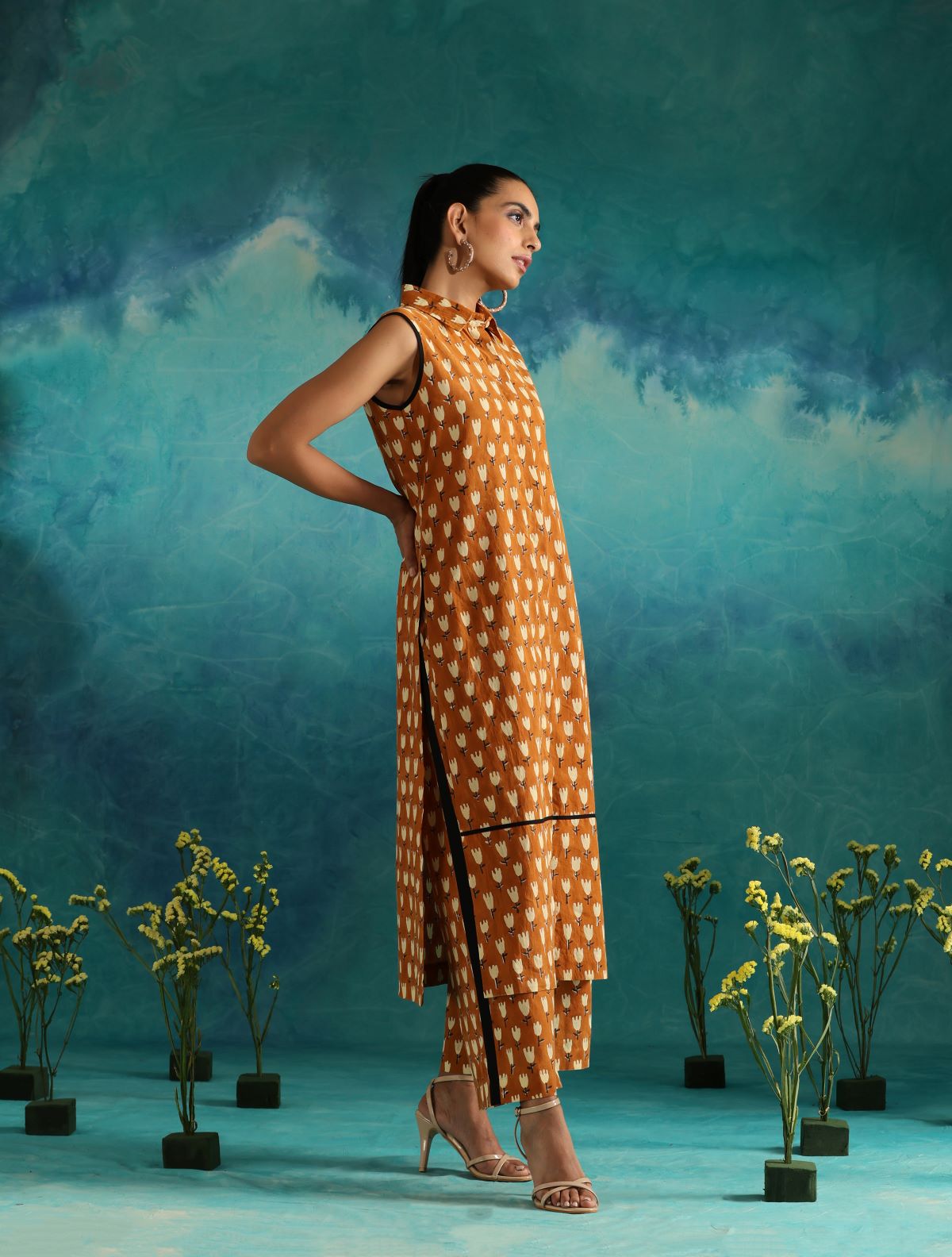 Salted caramel kurta set