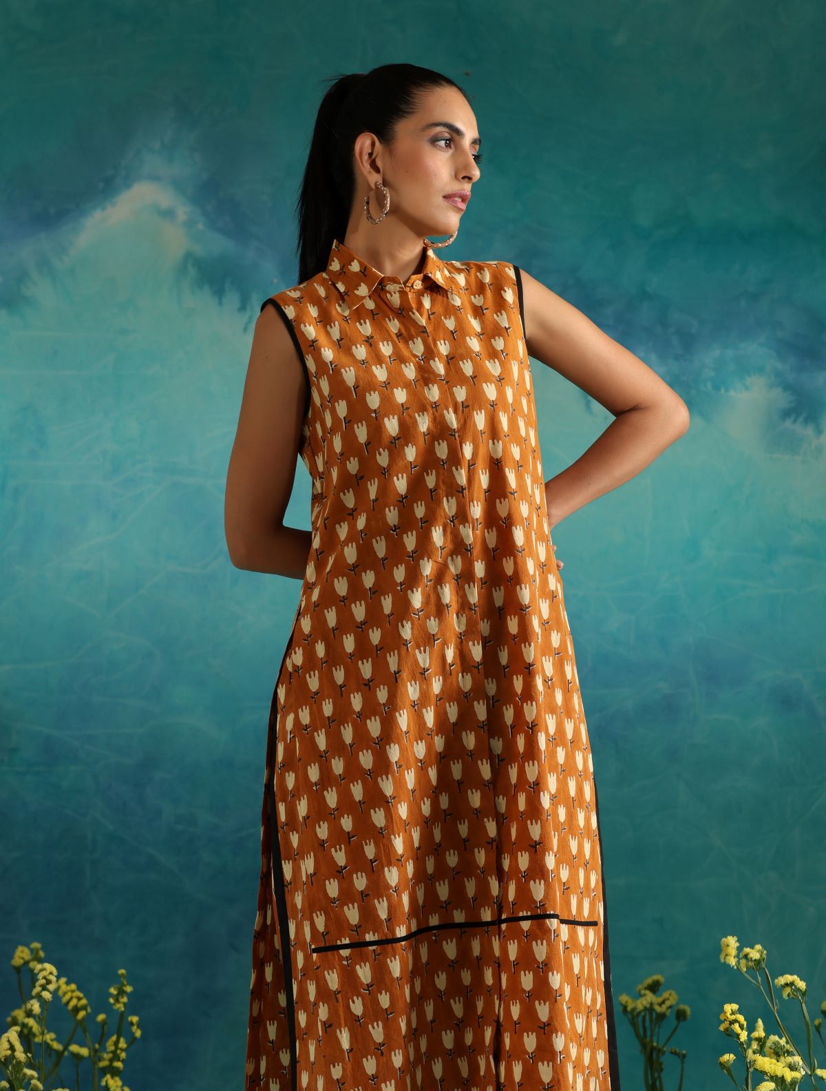 Salted caramel kurta set