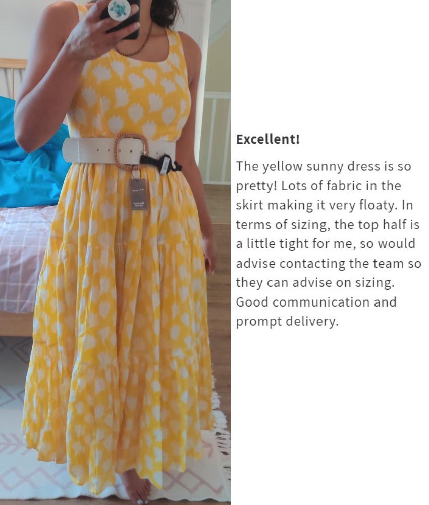 Sunny- Multi-tiered maxi dress
