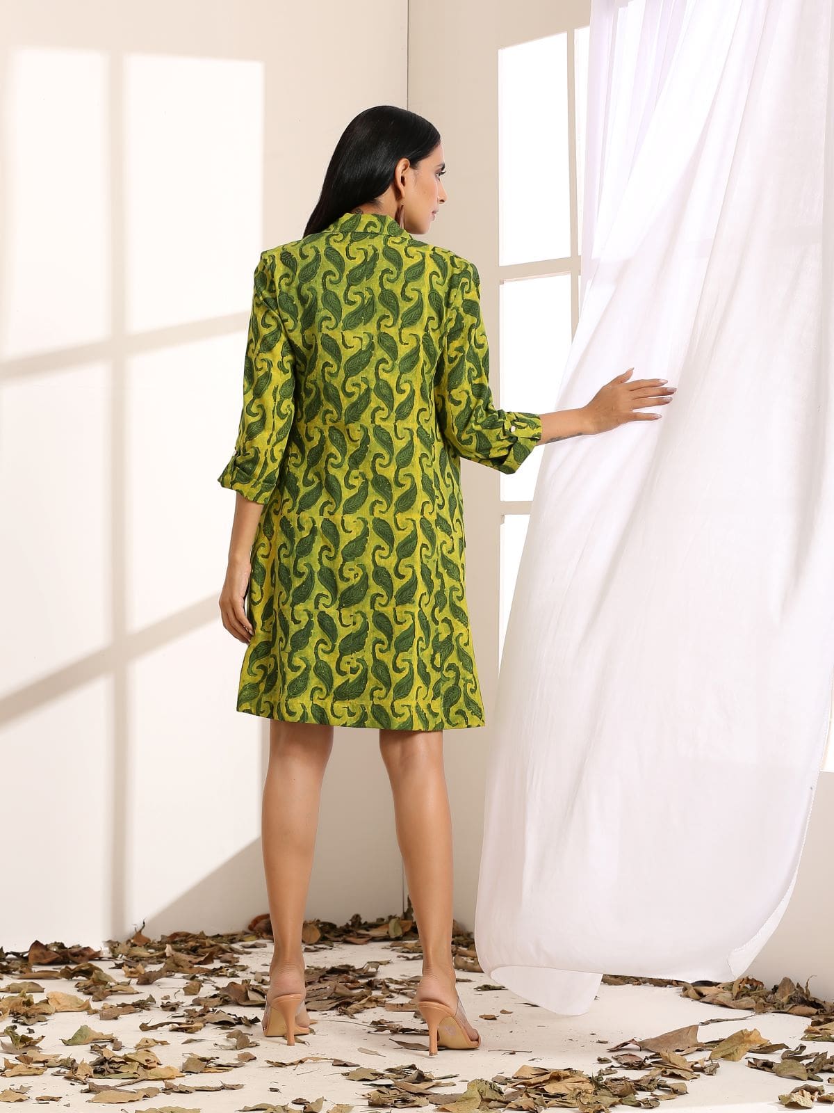 Green blossom 3 pc set- SAMPLE SALE