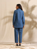 Eve- Denim shirt and pant set
