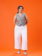 ON SALE-Grey skies vest- Vest only (no pants)