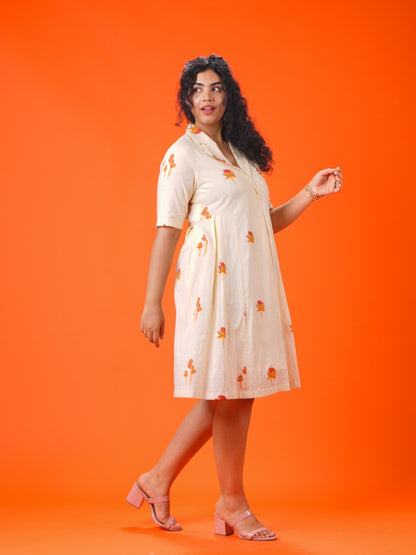 ON SALE- Cinnamon A line dress