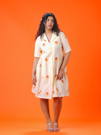 ON SALE- Cinnamon A line dress