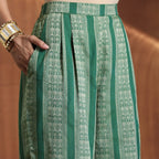Empress- Green gold oversized tunic with matching pants