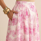 Cotton candy skirt and top set