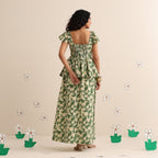 Wild greens skirt and top set