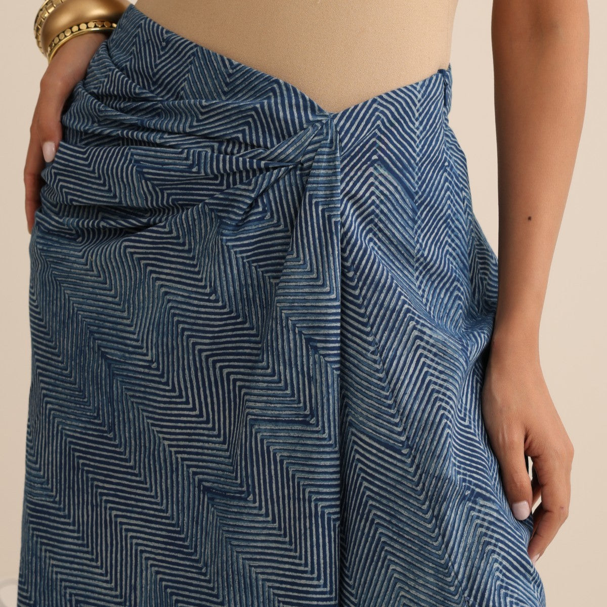 Wave skirt and top coord set