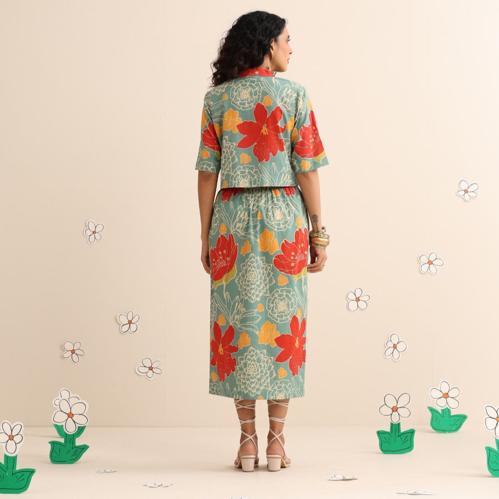 Juicy Fruity Skirt and top set