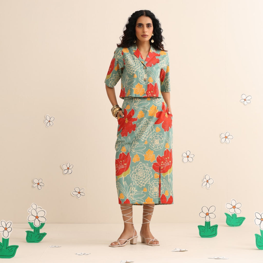 Juicy Fruity Skirt and top set