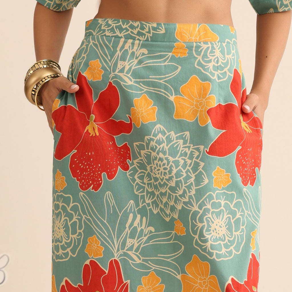 Juicy Fruity Skirt and top set