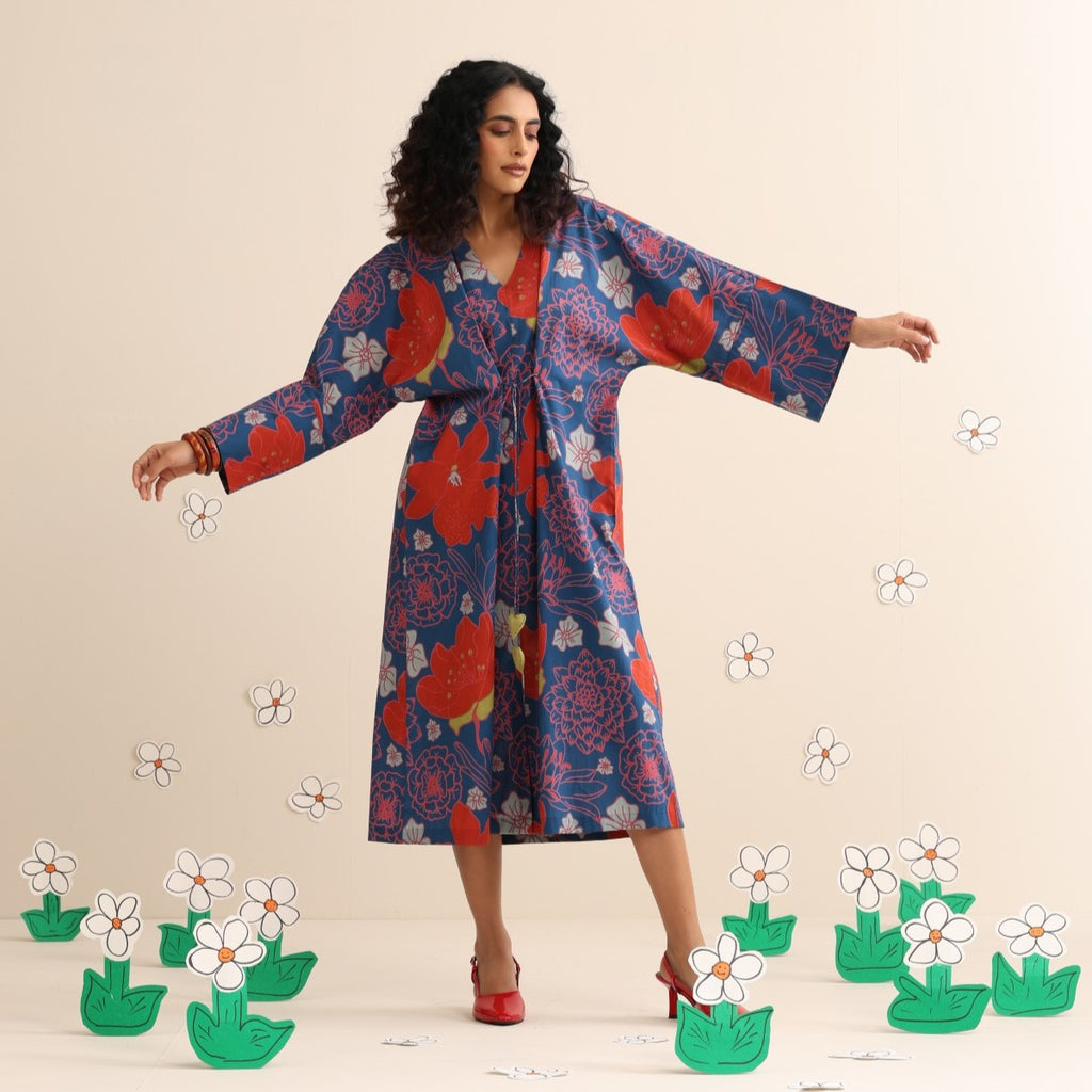 Midnight garden Kaftan