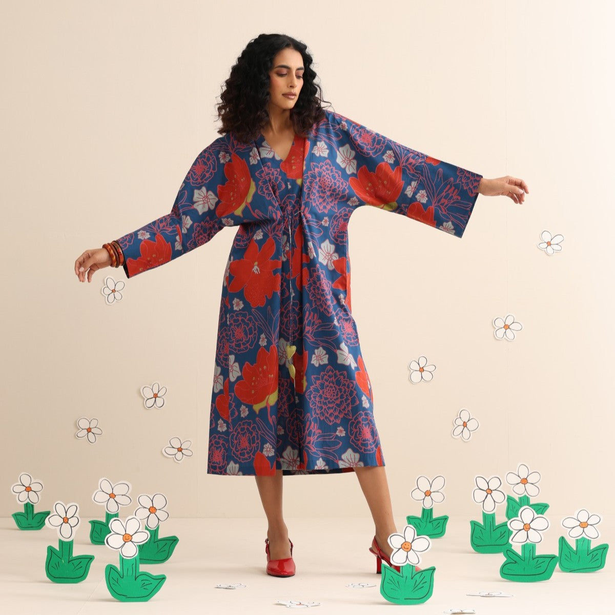 Midnight garden Kaftan