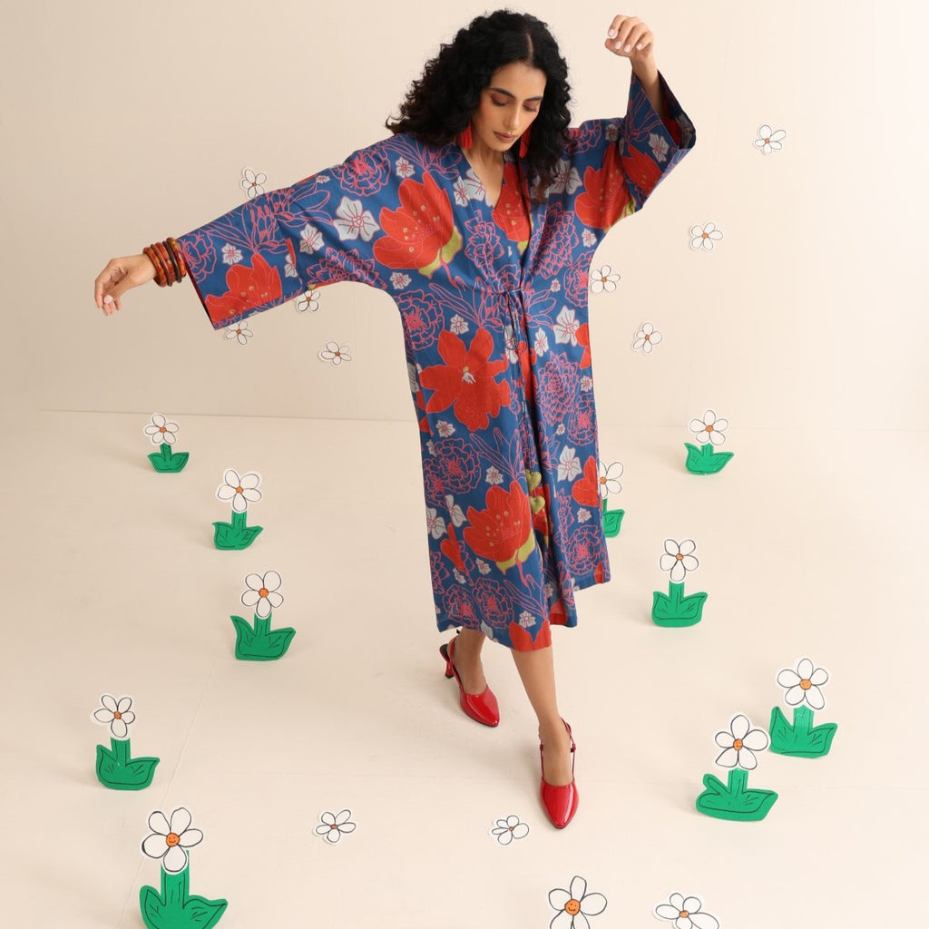 Midnight garden Kaftan