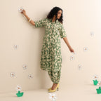 Wild greens kurta and pant set