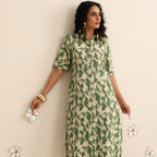 Wild greens kurta and pant set