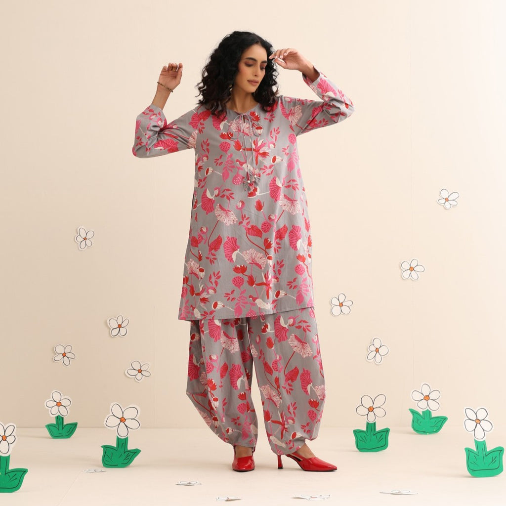 Whimsy kurta and salwar set
