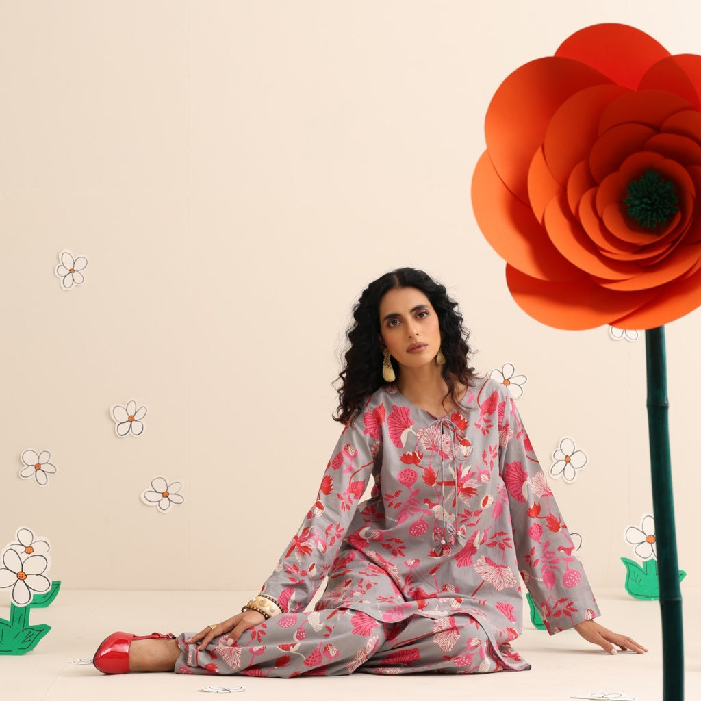 Whimsy kurta and salwar set
