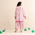 Cotton candy kurta set
