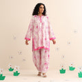 Cotton candy kurta set