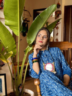 Kosi - Fun fish print kurta and pant coord set