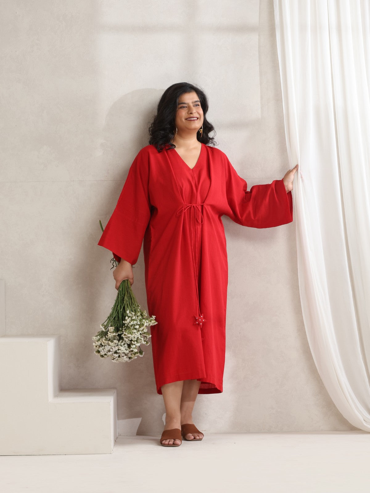 Aurelia - Red Kaftan