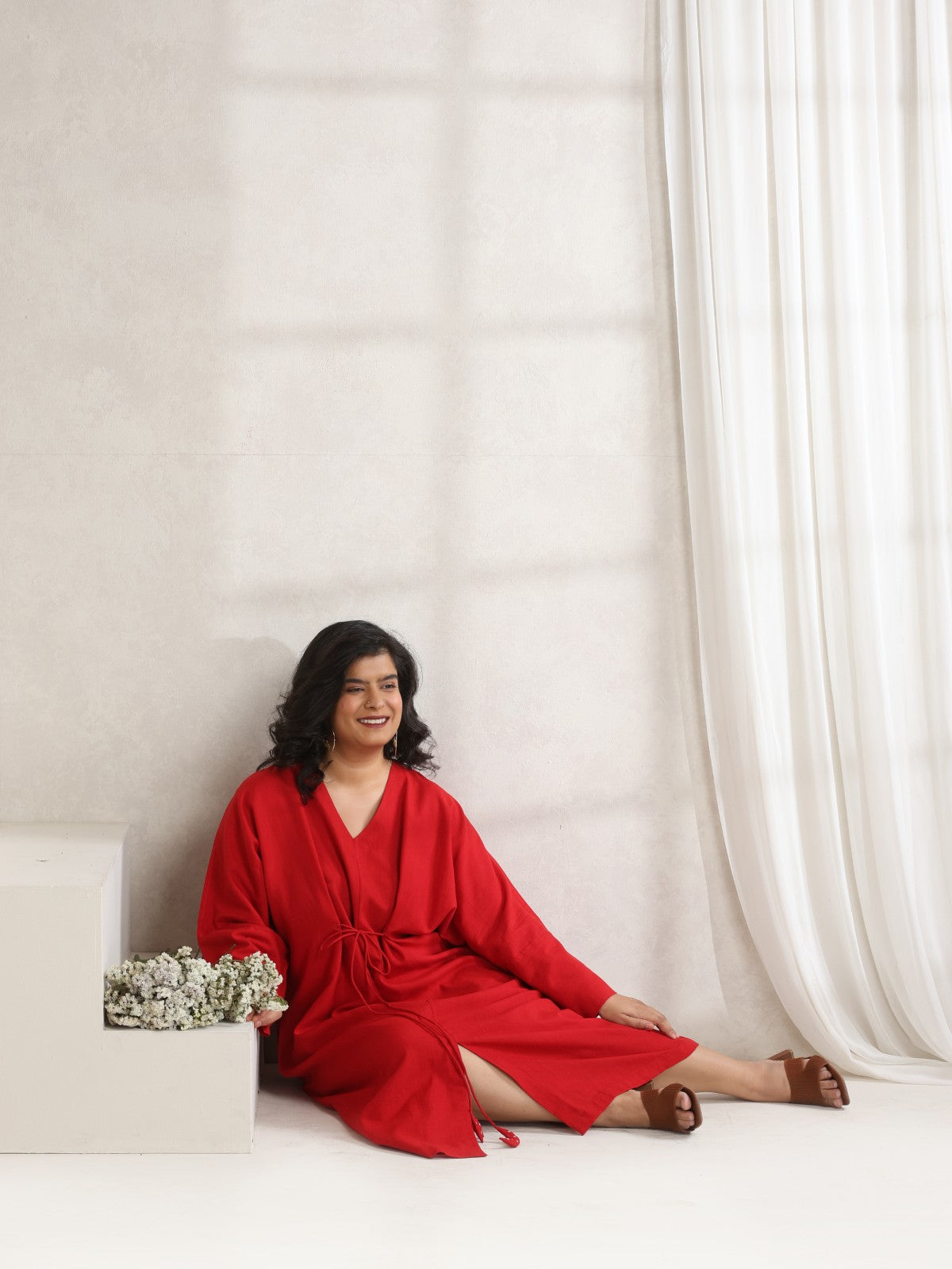 Aurelia - Red Kaftan
