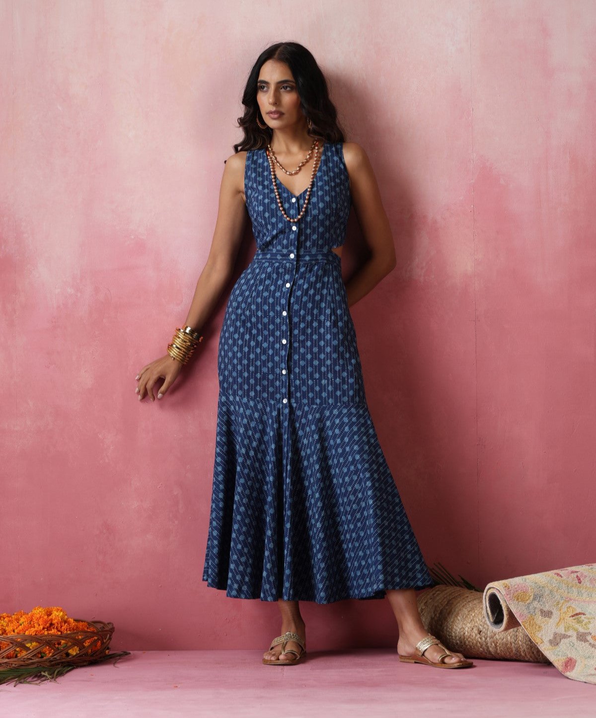 Maxi cotton dress