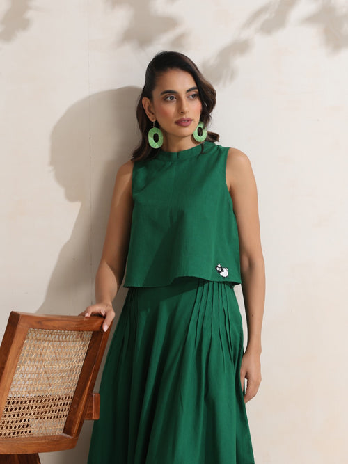 Willow - Sexy green dress Label Raasleela Willow - Sexy green dress Label Raasleela