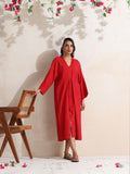 Aurelia - Red Kaftan