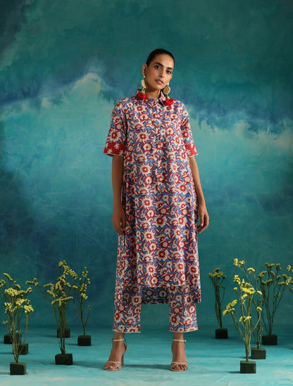 Floral fields kurta set