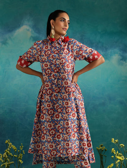 Floral fields kurta set