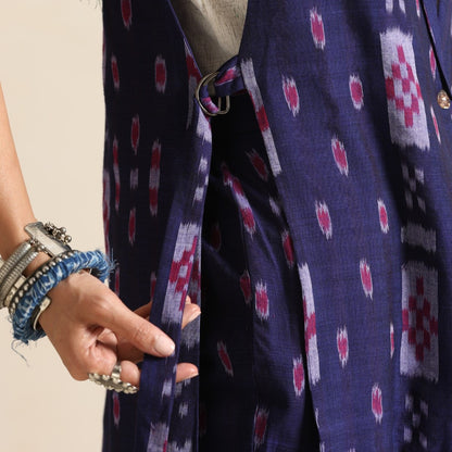 Ishara- Gilet and Pant set in handwoven ikat