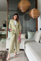 ON SALE- Olive maze coord set